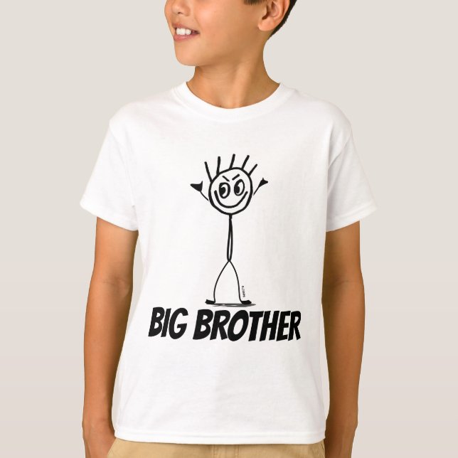 Camiseta GRAN HERMANO, camisetas, divertida (Anverso)