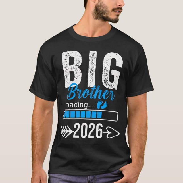Camiseta Gran Hermano Cargando 2026 Ascendido A Gran Herman (Anverso)