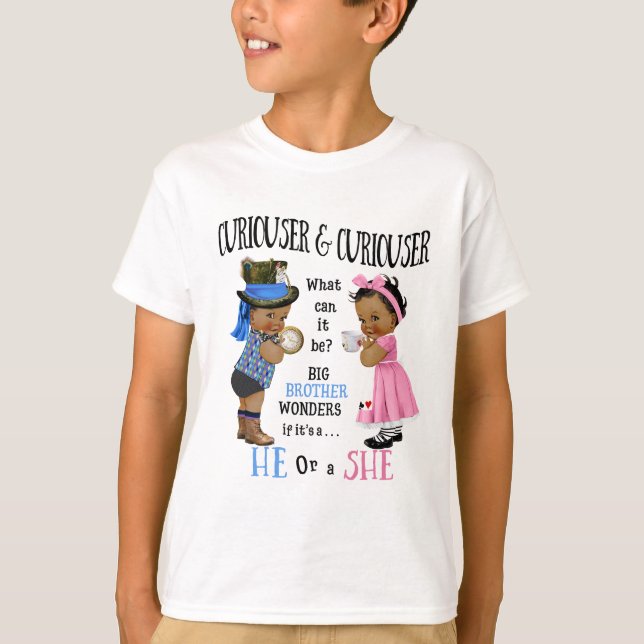 Camiseta Gran Hermano "Curiouser" (Anverso)