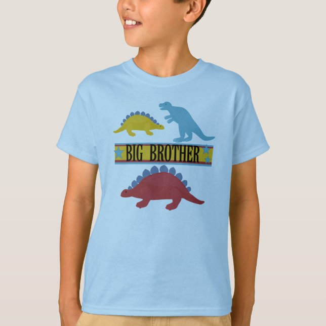 Camiseta Gran Hermano de Dinosaurio (Anverso)