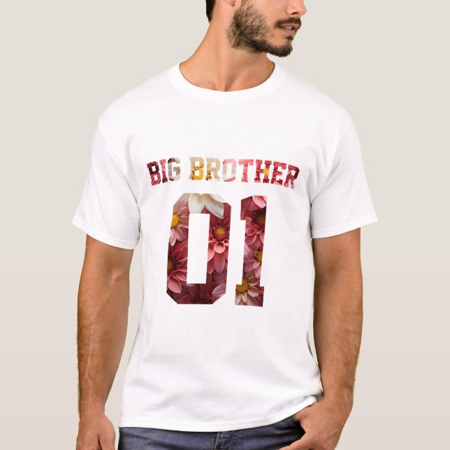 Camiseta Gran Hermano de Flor 01 (Anverso)