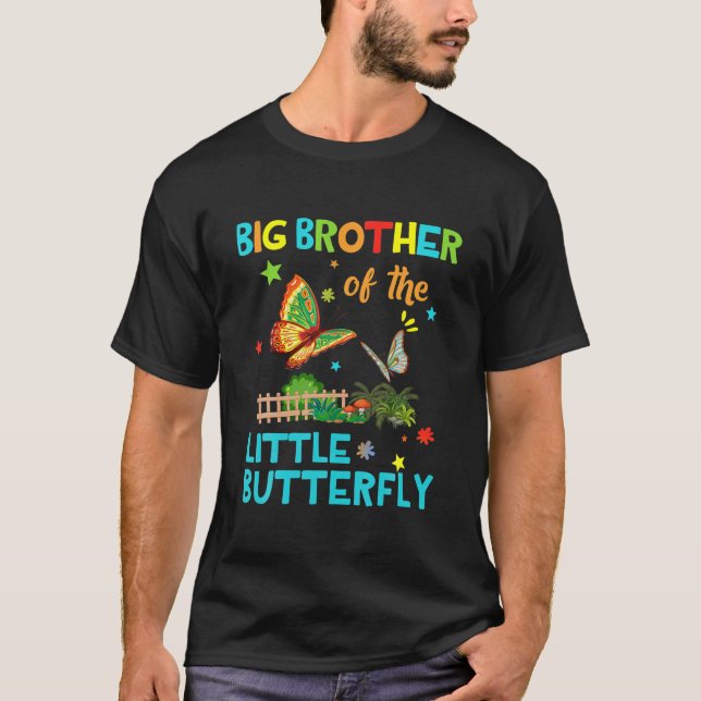 Camiseta Gran Hermano De La Mariposa Pequeña (Anverso)