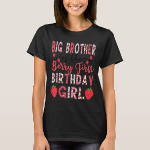 Camiseta Gran Hermano De La Paja Del Chica De Berry En El P