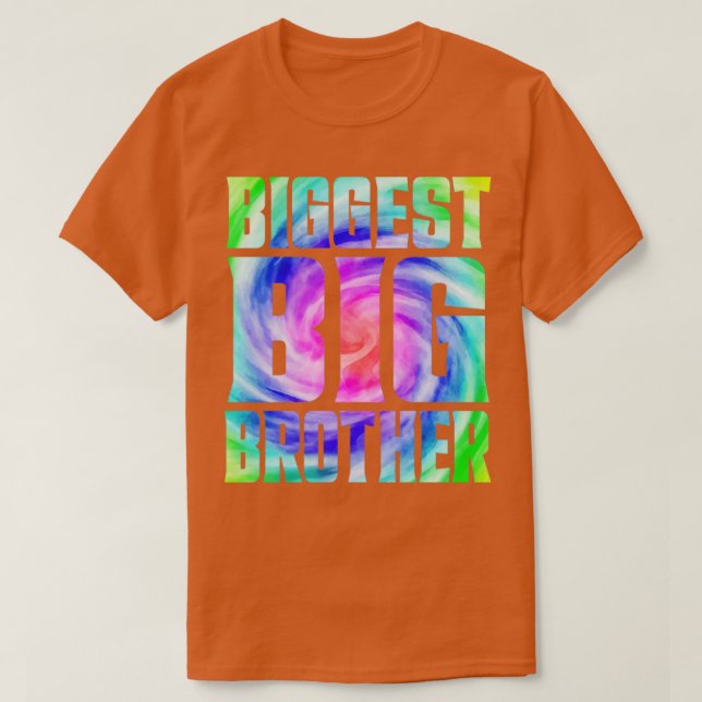 Camiseta Gran Hermano De Nuevo Curioso Tie Muere Mayor Brot (Diseño del anverso)