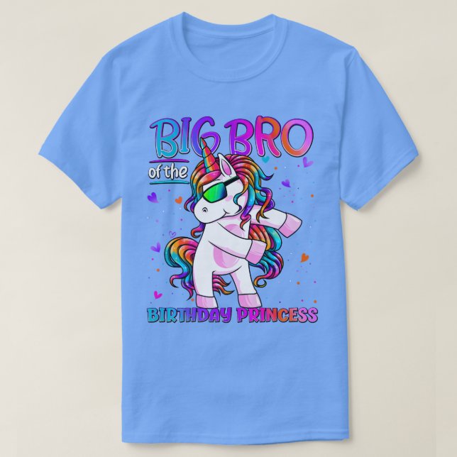Camiseta Gran Hermano de Princesa Nacida que filtra Unicorn (Diseño del anverso)
