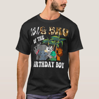 Camiseta Gran hermano del cumpleaños zoológico Bday Safari