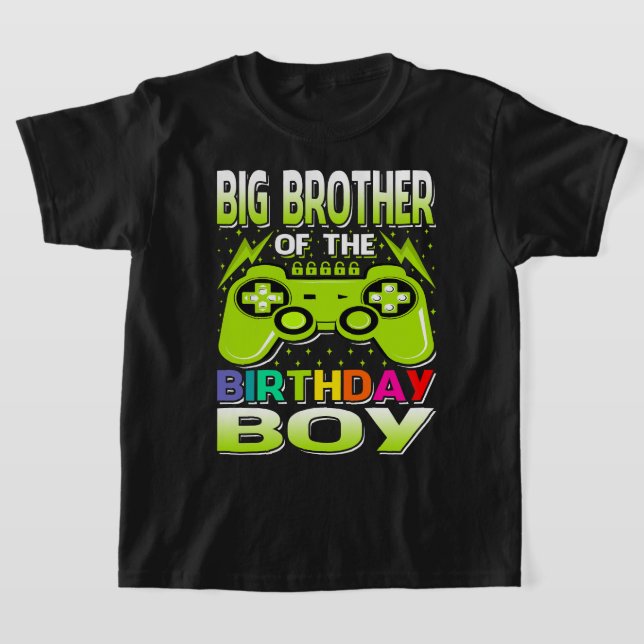 Camiseta GRAN HERMANO Del Equipo De Video De Cumpleaños (Distribución)