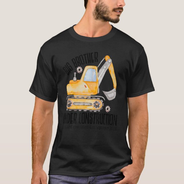 Camiseta Gran Hermano En Construcción Fecha Estimada Septie (Anverso)