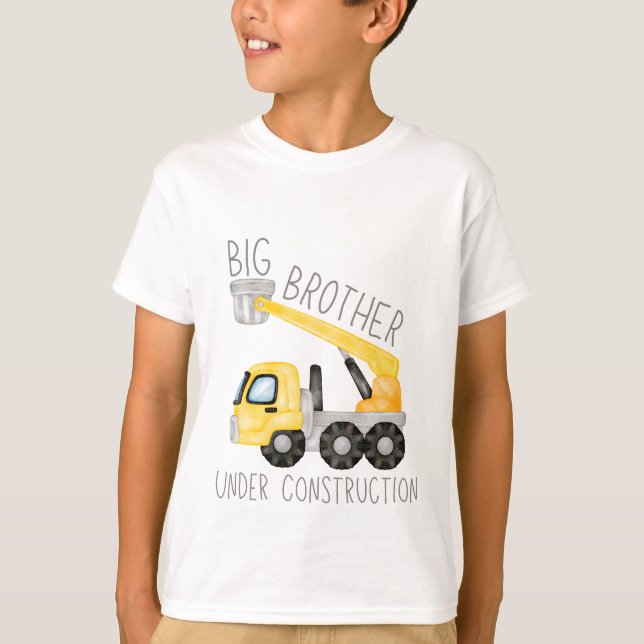 Camiseta Gran Hermano En Construcción, Hermano Digger (Anverso)