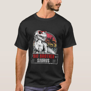Camiseta Gran Hermano Funny Saurus T Rex Dinosaur Big Broth