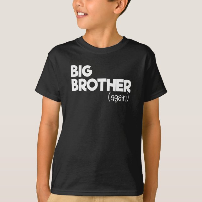 Camiseta Gran hermano invitación de nuevo| Revelación del e (Anverso)