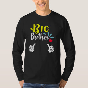 Camiseta Gran Hermano Nuevo Nacido Bebé Hermano Mayor