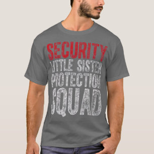 Camiseta Gran Hermano Regalo Seguridad Pequeña Protección D