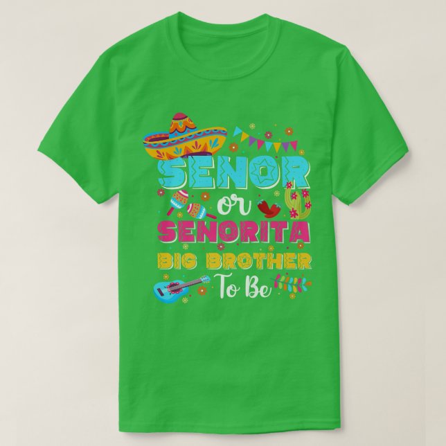 Camiseta Gran Hermano Senor O Señorita Para Ser Revelación  (Diseño del anverso)