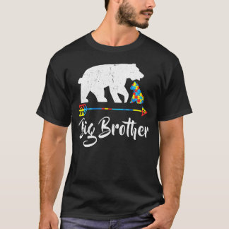Camiseta Gran Hermano Sufre Autismo Conciencia Autismo Orgu