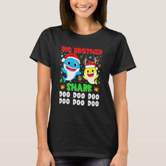 Camiseta Gran Hermano Tiburón Navidad Doo Doo Familia Match