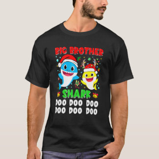 Camiseta Gran Hermano Tiburón Navidad Doo Doo Familia Match