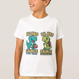 Camiseta Gran Hermano y Pequeño Hermano Saurus Reg