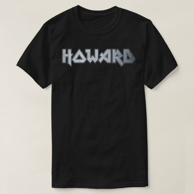 Camiseta Gran Howard metalizado (Diseño del anverso)