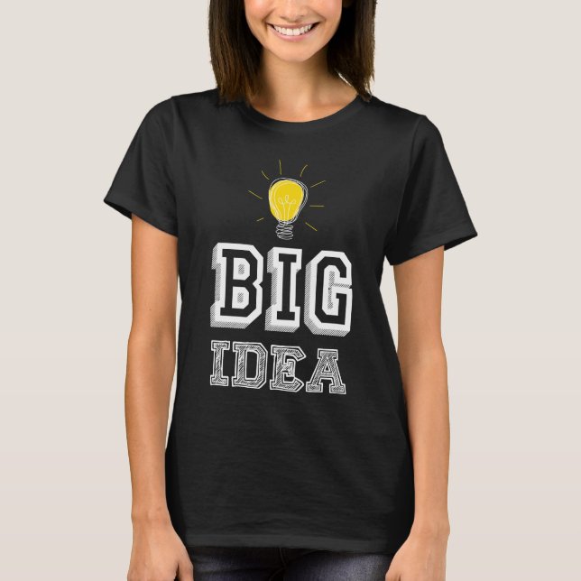 Camiseta Gran idea (Anverso)