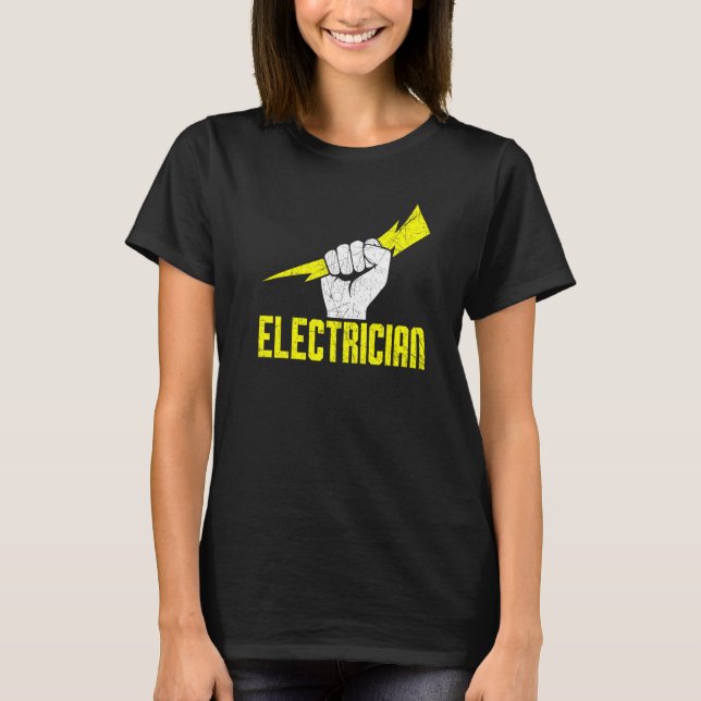 Camiseta Gran Idea Mujeres Hombres Electristas (Anverso)