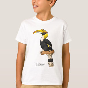 Camiseta Gran ilustracion de personalizado de aves de balle