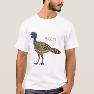 Camiseta Gran ilustracion de personalizado de aves de curac
