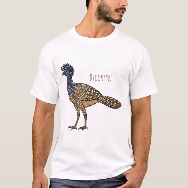 Camiseta Gran ilustracion de personalizado de aves de curac (Anverso)