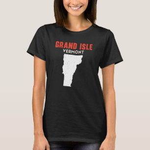 Camiseta Gran Isla Vermont Estados Unidos Estados Unidos Vi