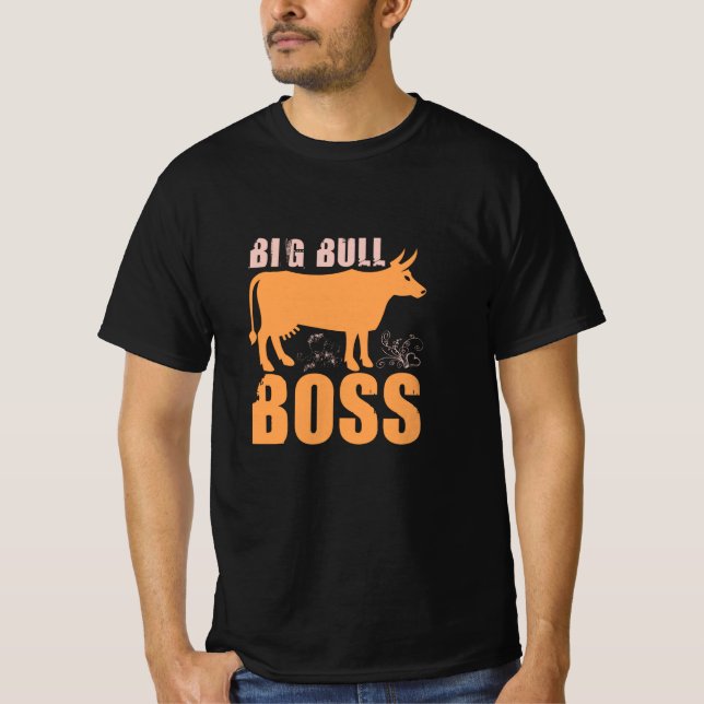 Camiseta Gran jefe de toros (Anverso)