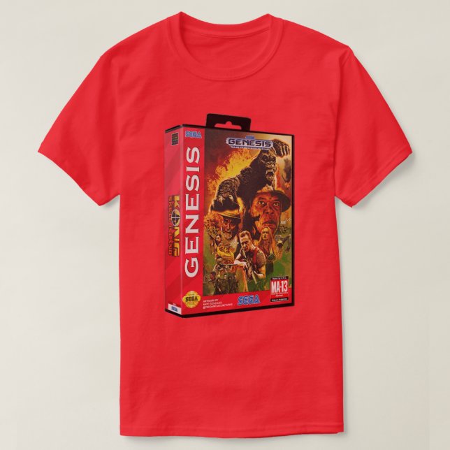 Camiseta Gran juego de la isla de los monos (Diseño del anverso)