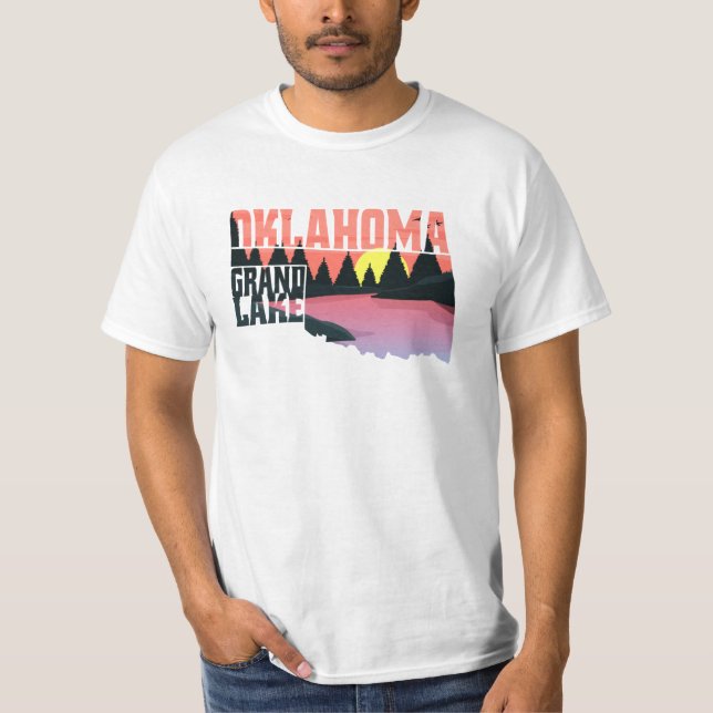 Camiseta Gran Lago Oklahoma (Anverso)