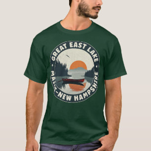 Camiseta Gran Lago Oriental Maine New Hampshire