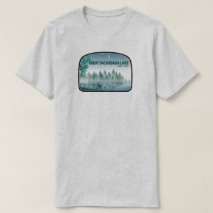 Camiseta Gran Lago Sacandaga Nueva York Ciervos