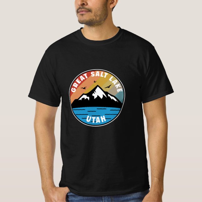 Camiseta Gran Lago Salado - Utah Vintage (Anverso)
