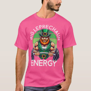 Camiseta Gran Leprechaun Energy St Patrick'S Day Weightlift
