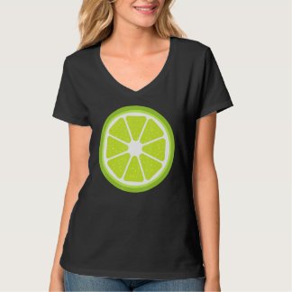 Camiseta Gran Lima Cortada Disfraz Divertido Fácil Fruta Ha