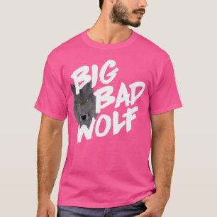 Camiseta Gran Lobo Malo Face Funny Wolf