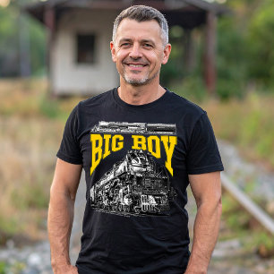 Camiseta Gran Locomotora a Vapor Big Boy 4014 de la Clase 4