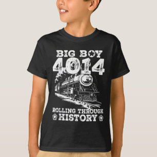 Camiseta Gran Locomotora de Vapor Big 4014 Compañía de Loco