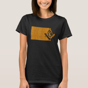 Camiseta Gran Logia Masons de Dakota del Norte Freemason Pa