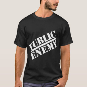 Camiseta Gran Logotipo oficial del enemigo público