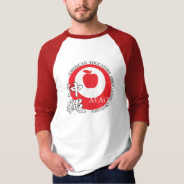 Camiseta Gran logotipo Raglan T-shirt (rojo)