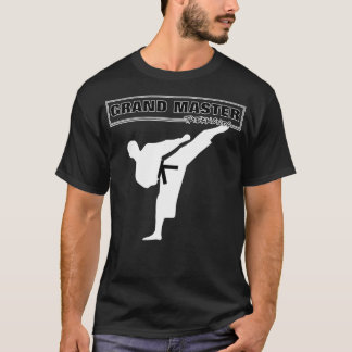 Camiseta Gran maestro de artes marciales cinturón negro Tae