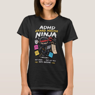 Camiseta Gran Maestro Ninja TDAH