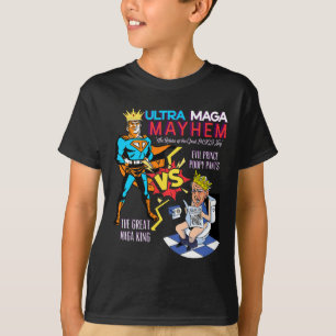 Camiseta Gran Maga Rey Donald Trump Biden Estados Unidos Ul