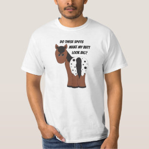 Camiseta Gran Manta Appy de caballo Appaloosa de trasero gr