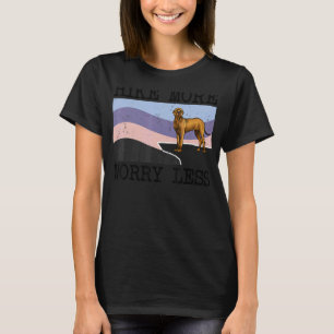 Camiseta Gran marrón aumenta la preocupación por menos hiki