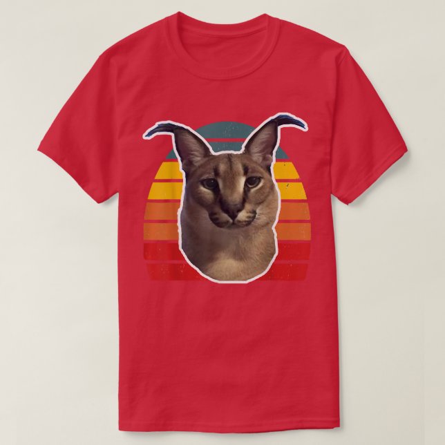 Camiseta Gran meme de floppa (Diseño del anverso)