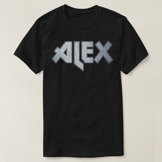 Camiseta Gran metalizado Alex (Diseño del anverso)